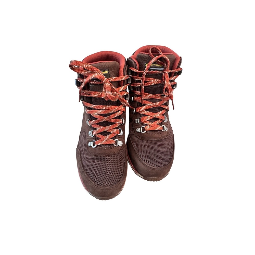 L.L. Bean Mens Mountain Hiking‎ Boots Brown Orange Size 8.5 New No Box